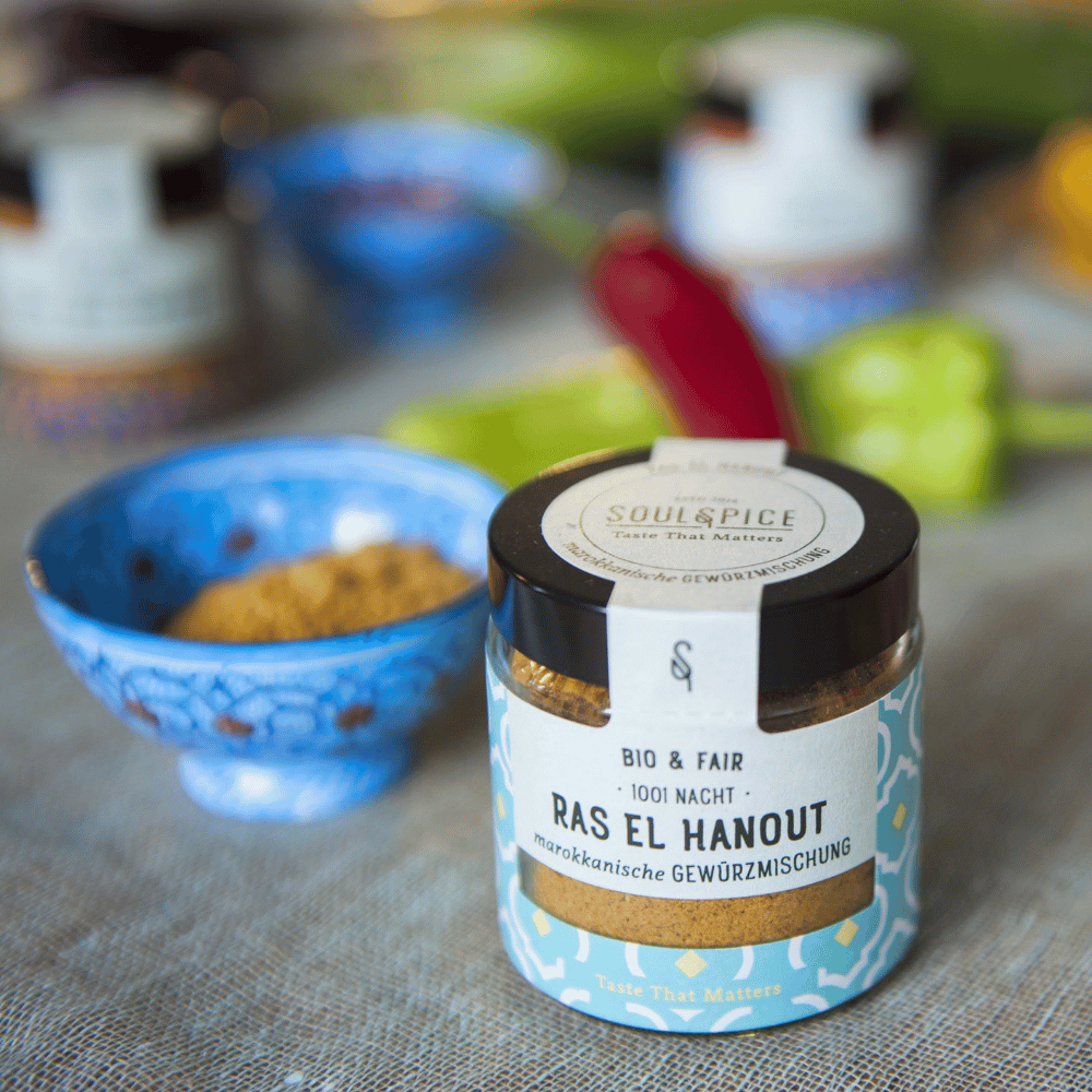 Ras el Hanout mit Gewürzschale