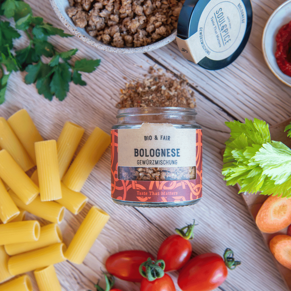 Bolognese Gewürz mit Zutaten