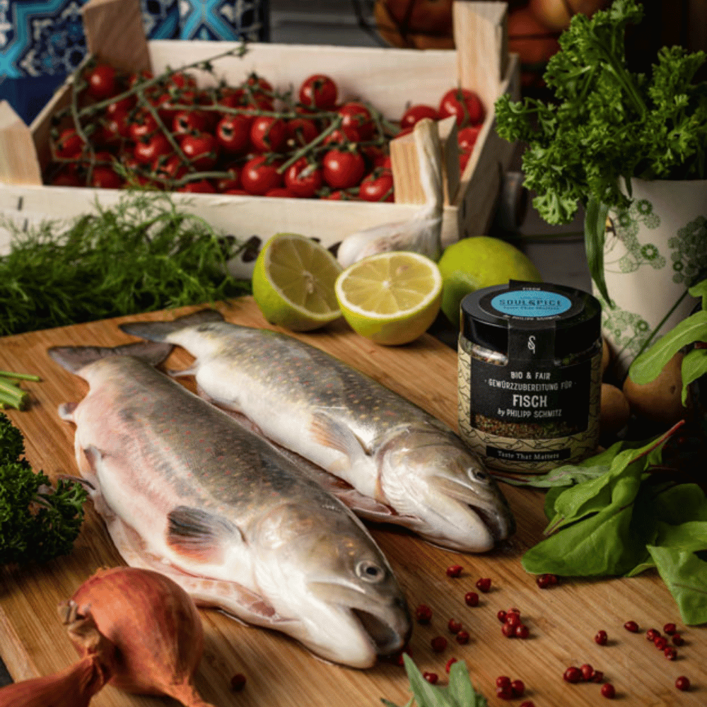 Fisch mit Fischgewürz