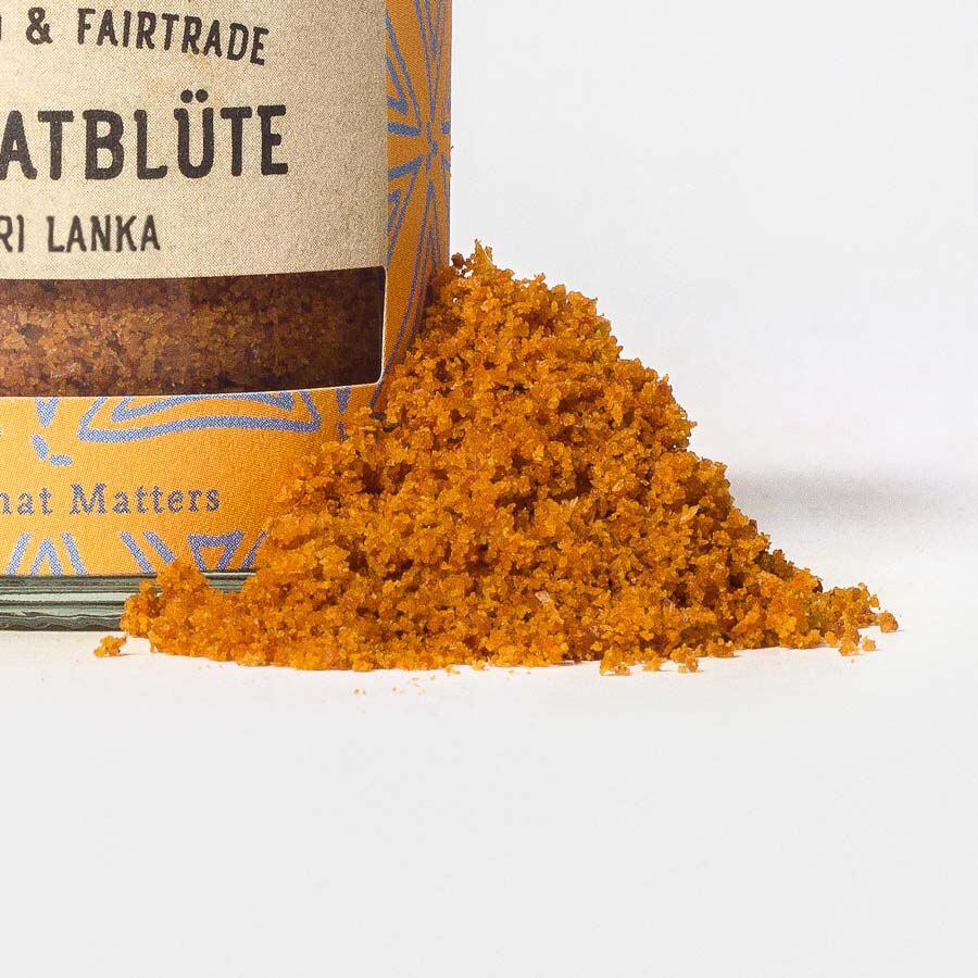 Muskatblüte Nahaufnahme