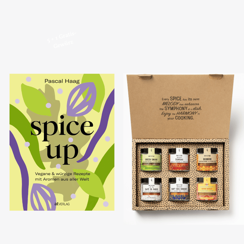 Spice up Kochbuch & Gewürzset