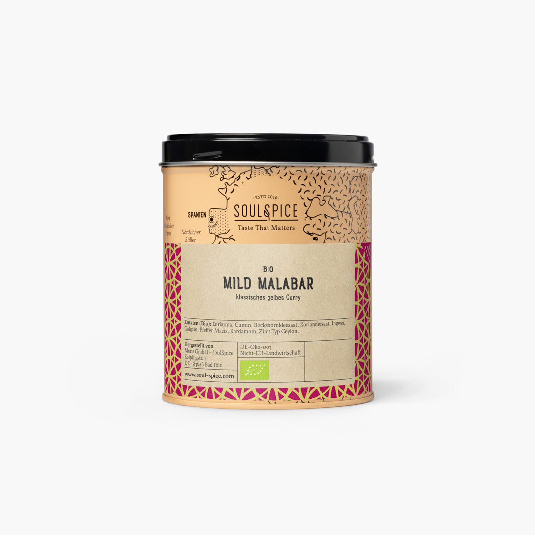 Mild Malabar indisches Curry