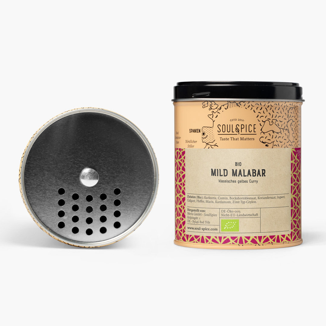 Mild Malabar indisches Curry