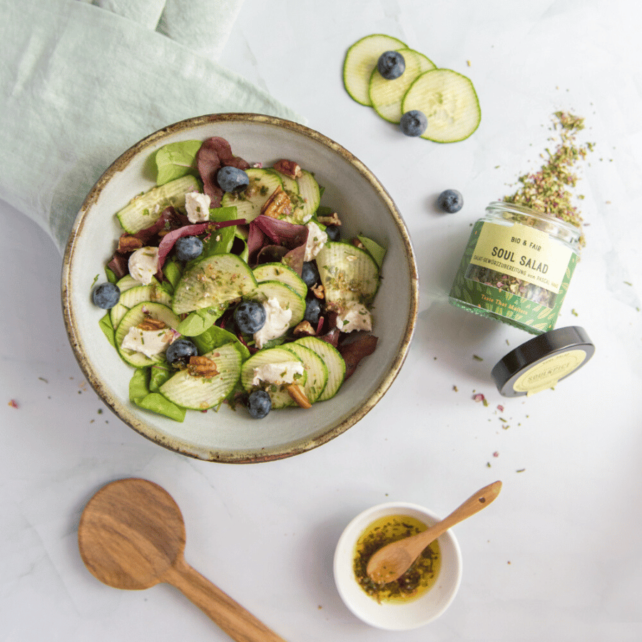 Sommersalat mit Soulsalad Gewürz
