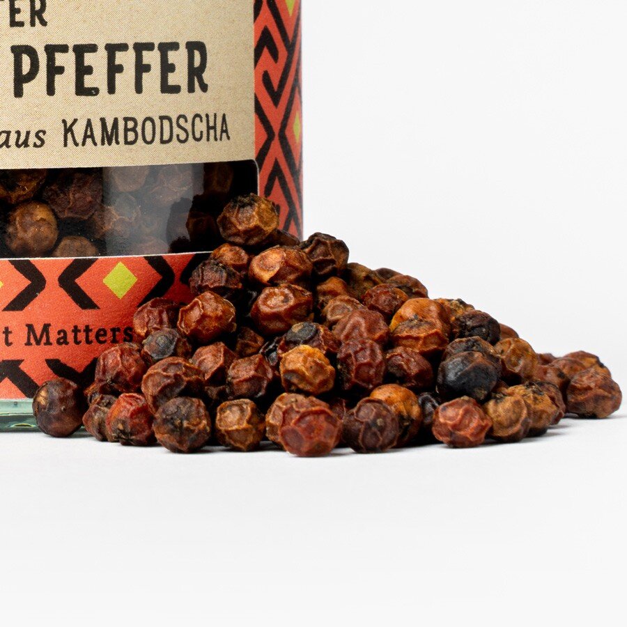 Roter Kampot Pfeffer