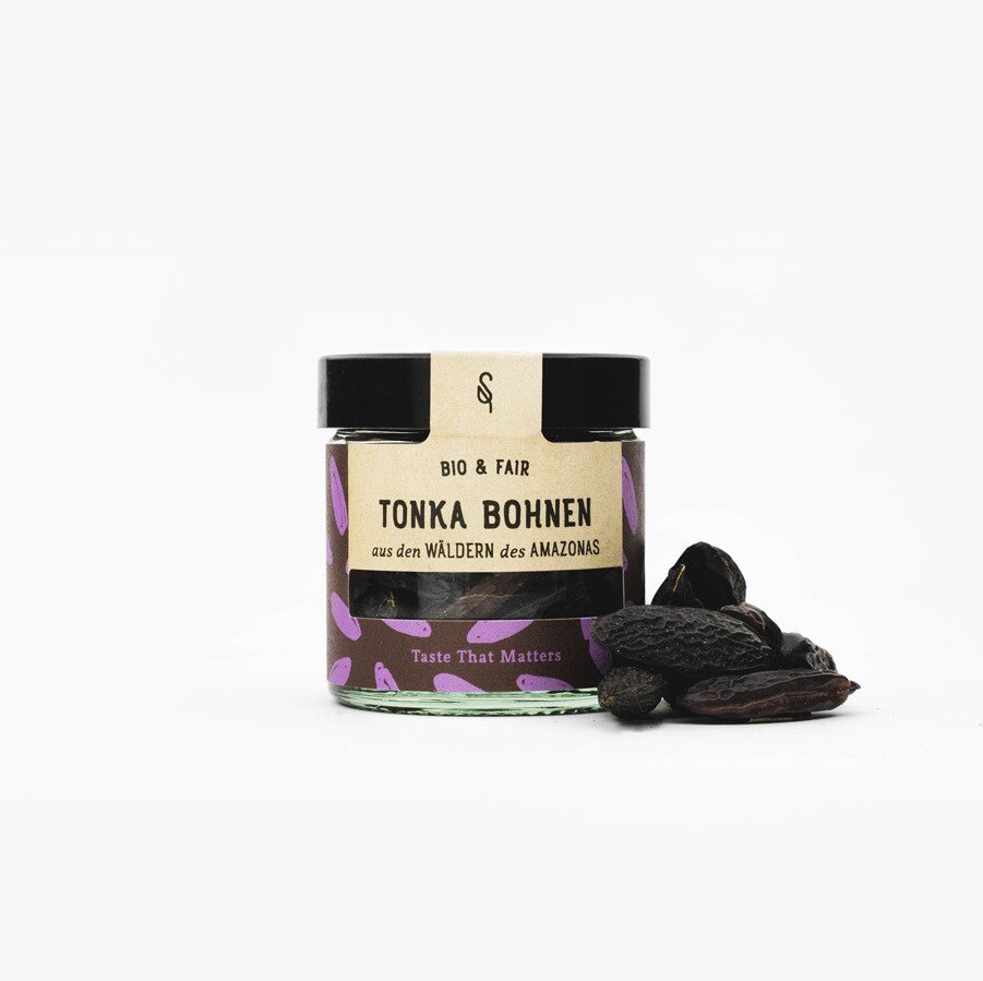 Tonka Bohnen im Glas